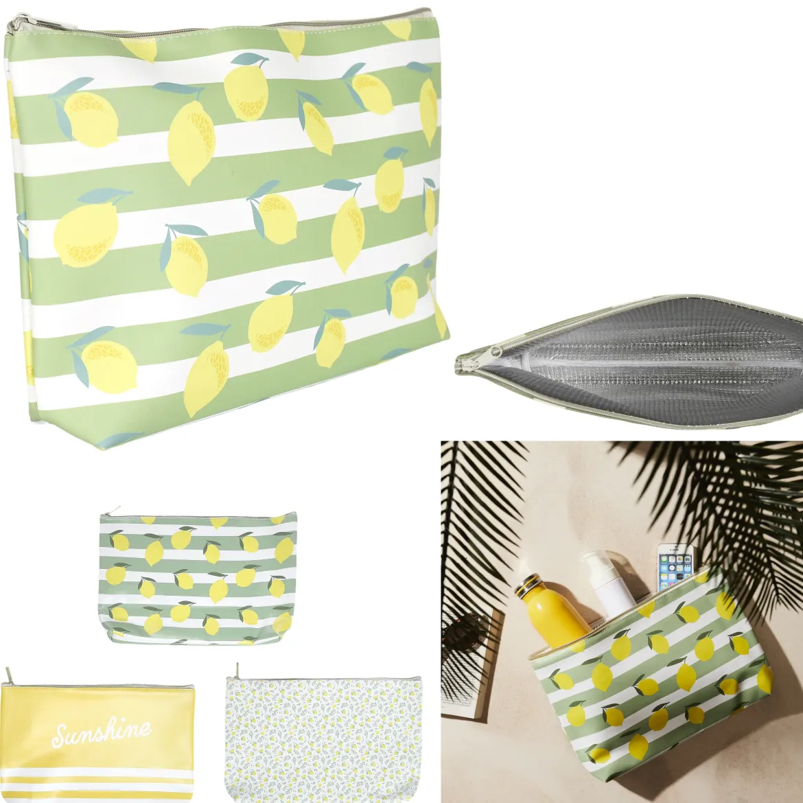 POCHETTE FRAICHEUR BAIN SOLEIL 30X6.5X22CM