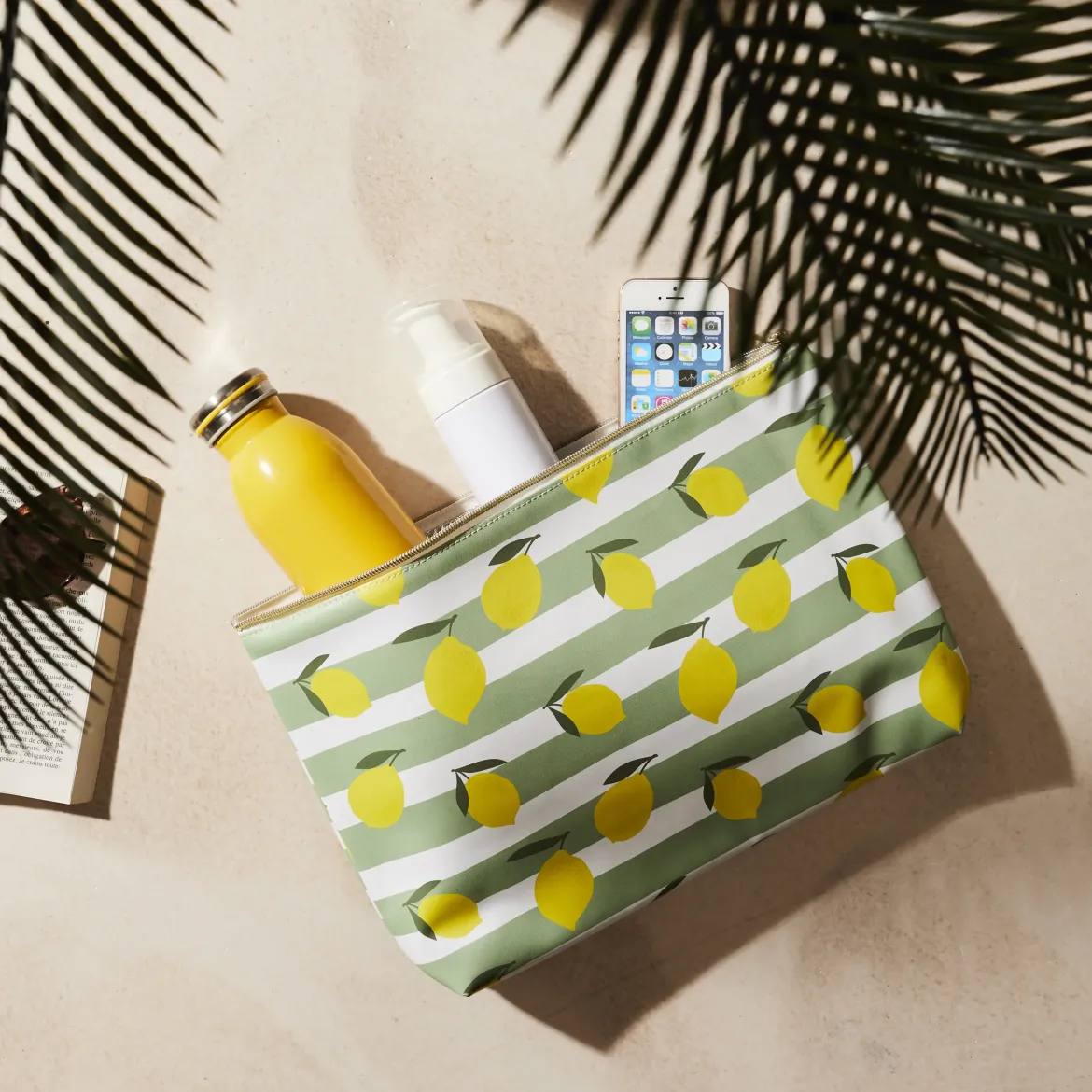 POCHETTE FRAICHEUR BAIN SOLEIL 30X6.5X22CM