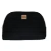 POCHETTE VELOURS NOIR