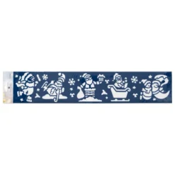 POCHOIR BANDEROLE 60X12CM