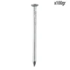POINTE A TETE PLATE ACIER 1.6X30MM 100G
