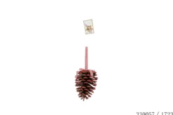 POMME PIN PAILLETTE H.11CM