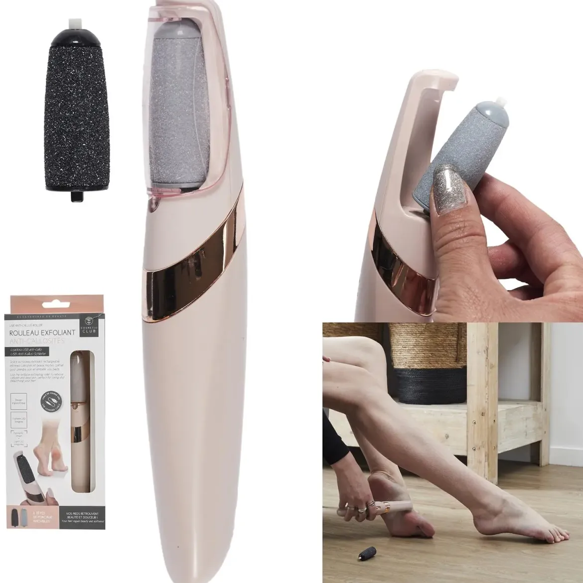 PONCEUSE ANTI CALLOSITE USB