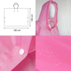 PONCHO ADULTE 130 X 100