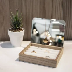 PORTE BAGUE MIROIR