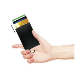 PORTE CARTE ANTI PIRATAGE RFID METAL