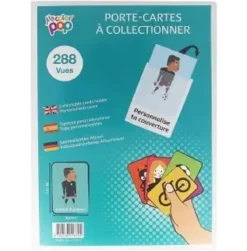 PORTE 288 CARTES JEUX A COLLECTIONNER