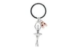 PORTE CLES DANSEUSE ETOILE ET SES CHAUSSONS