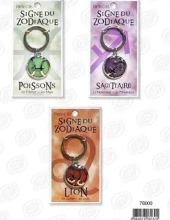 PORTE CLES ZODIAQUE