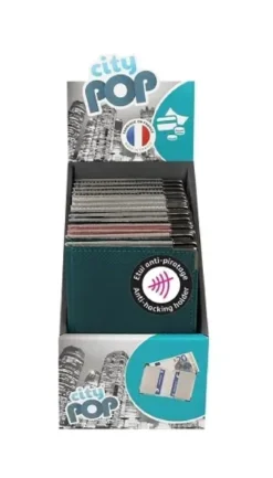 PORTEFEUILLE EXTRA-PLAT ANTI-PIRATAGE