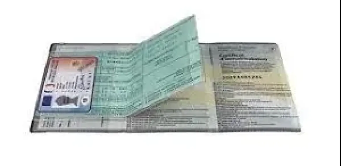 PORTE PAPIER VOITURE NOUVEAU PERMIS