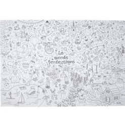 POSTER A COLORIER XXL 70X100CM