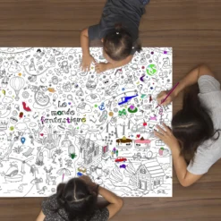 POSTER A COLORIER XXL 70X100CM