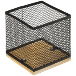 POT A CRAYONS METAL BAMBOU