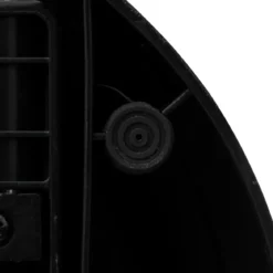 POUBELLE A PEDALE SLIM ARIANE 30L METAL NOIR