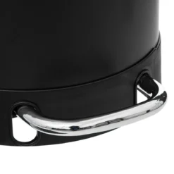 POUBELLE A PEDALE SLIM ARIANE 30L METAL NOIR