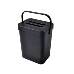 POUBELLE COMPOST ACCROCHABLE 5L 18X14X24CM ANTHRACITE