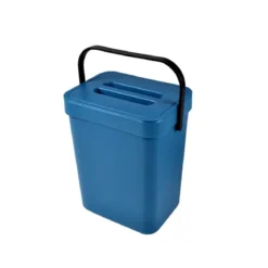 POUBELLE COMPOST ACCROCHABLE 3L 16X12X20CM BLEU PAON