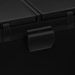 POUBELLE DE TRI A PEDALE ARIANE 2 X 30L METAL NOIR