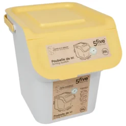 POUBELLE DE TRI  PLASTIQUE 20L