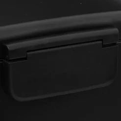 POUBELLE METAL 50L ARIANE NOIR