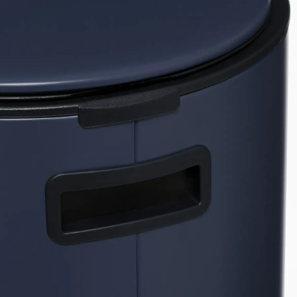 POUBELLE METAL 30L BLEU DELTA