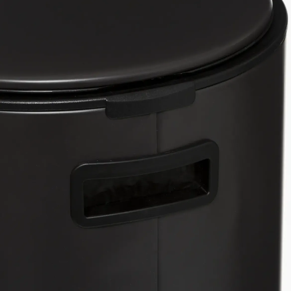 POUBELLE METAL 30L CHARBON DELTA