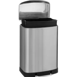POUBELLE METAL 50L INOX ARIANE