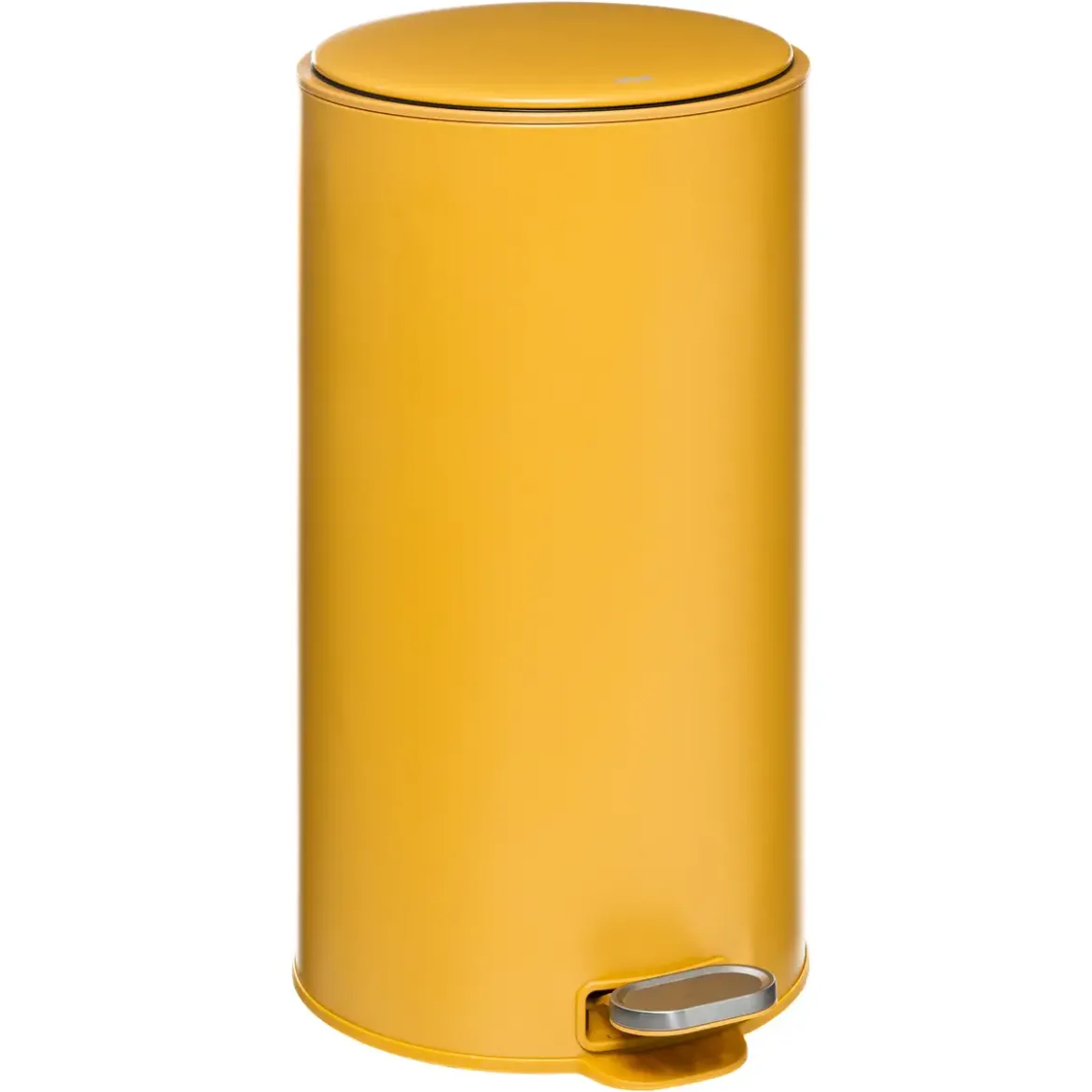 POUBELLE METAL 30L OCRE DELTA