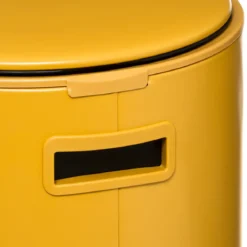 POUBELLE METAL 30L OCRE DELTA