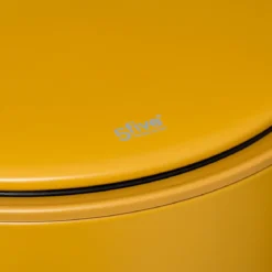 POUBELLE METAL 30L OCRE DELTA