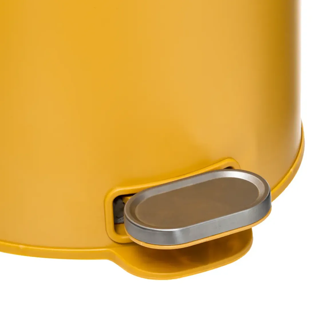 POUBELLE METAL 30L OCRE DELTA
