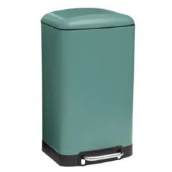 POUBELLE METAL 30L VERT ARIANE