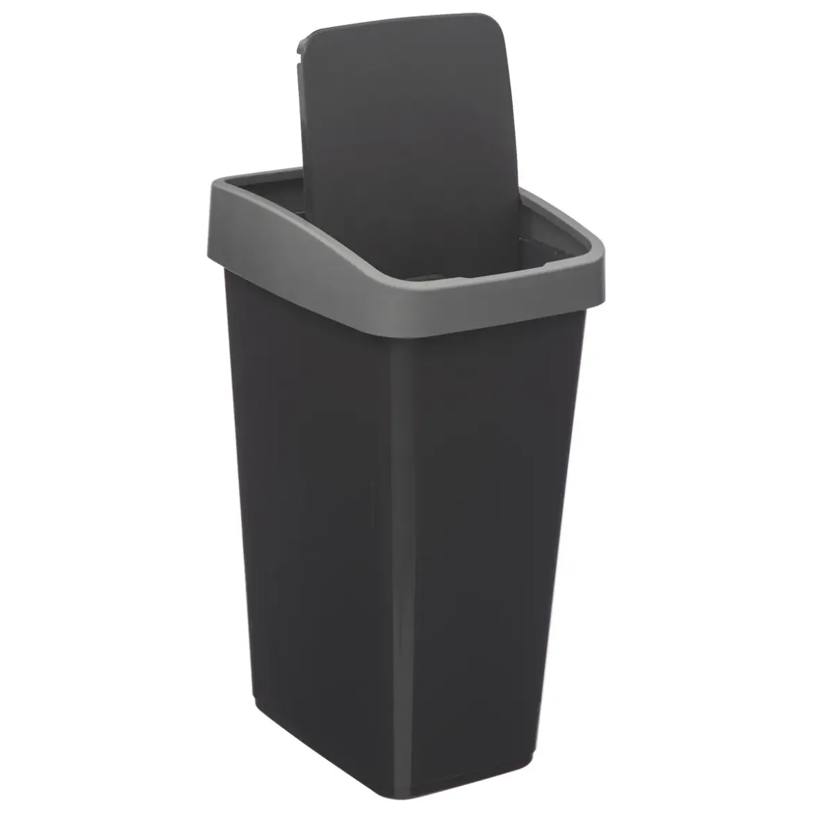 POUBELLE 2 OUVERTURES PLASTIQUE 25L