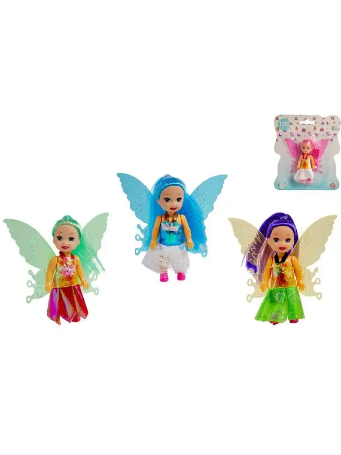 POUPEE FEE FLEUR ANGE H.9CM