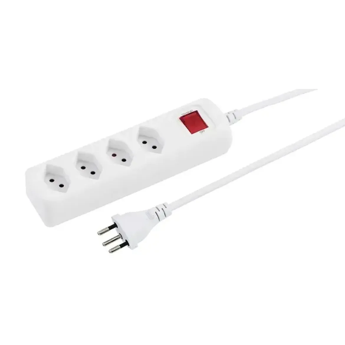 PRISE MULTIPLE POWER EASY 1.5M 4XT13 AVEC BREAKER SWITCH