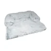 PROTEGE CANAPE AVEC TRAVERSIN 80X75X15CM FLUFFY BLANC CHINE