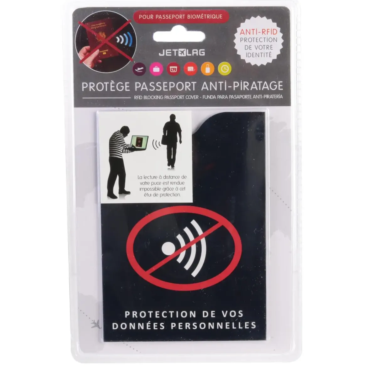 PROTEGE PASSEPORT RFID ANTI PIRATAGE