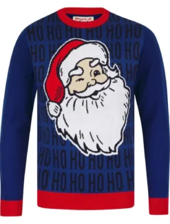PULL NOEL ADULTE HO HO HO SANTA