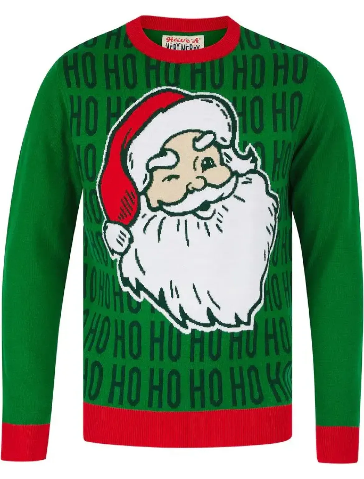 PULL NOEL ADULTE HO HO HO SANTA
