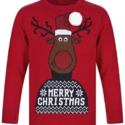 PULL NOEL ENFANT RENNE