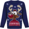 PULL NOEL ENFANT RENNE LED