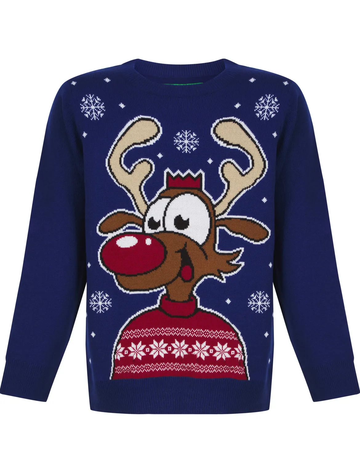 PULL NOEL ENFANT RENNE LED