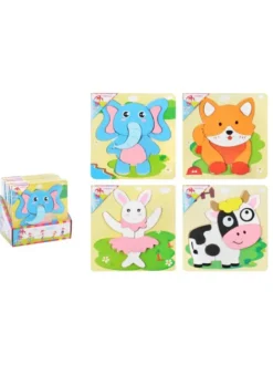 PUZZLE A ENCASTRER ANIMAL
