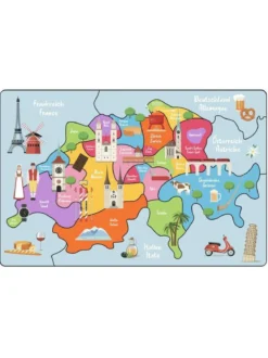PUZZLE CARTE SUISSE