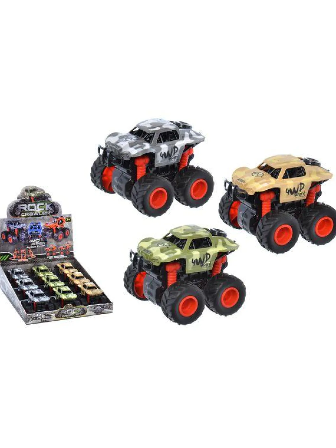 QUAD MILITAIRE A FRICTION AVANT ARRIERE