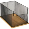 RANGEMENT BUREAU METAL BAMBOU