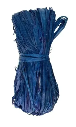 RAPHIA NATUREL BLEU ROI 50G