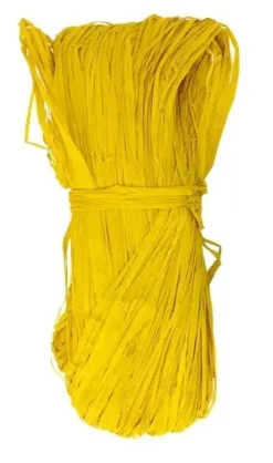 RAPHIA NATUREL JAUNE 50G