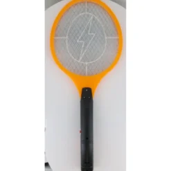 RAQUETTE ELECTRIQUE ANTI INSECTES ORANGE